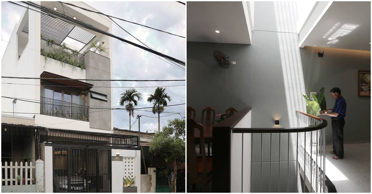 Nhà phố 3 tầng của đôi vợ chồng trung niên hoàn thiện với chi phí 1,3 tỷ đồng