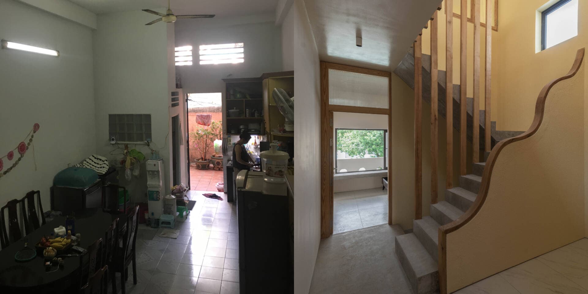 Nhà 4x20 trong hẻm cải tạo để phù hợp sinh hoạt của gia đình 4 thế hệ