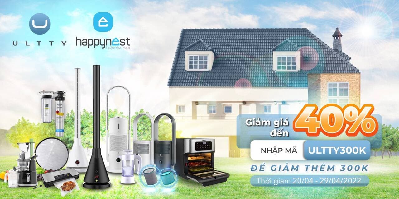 Sale toàn bộ 40% mừng khai trương gian hàng Ultty Việt Nam trên Happynest Shop