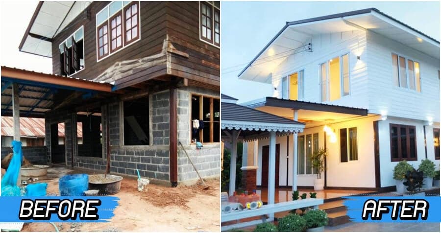 Chọn đúng phong cách thiết kế, nhà 2 tầng cũ tiện nghi hơn hẳn với chi phí gần 500 triệu đồng