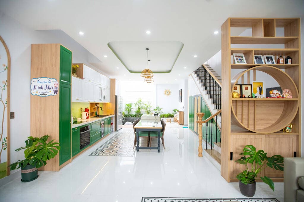 Tổ ấm 2 tầng đầy nắng và gió của gia đình mình