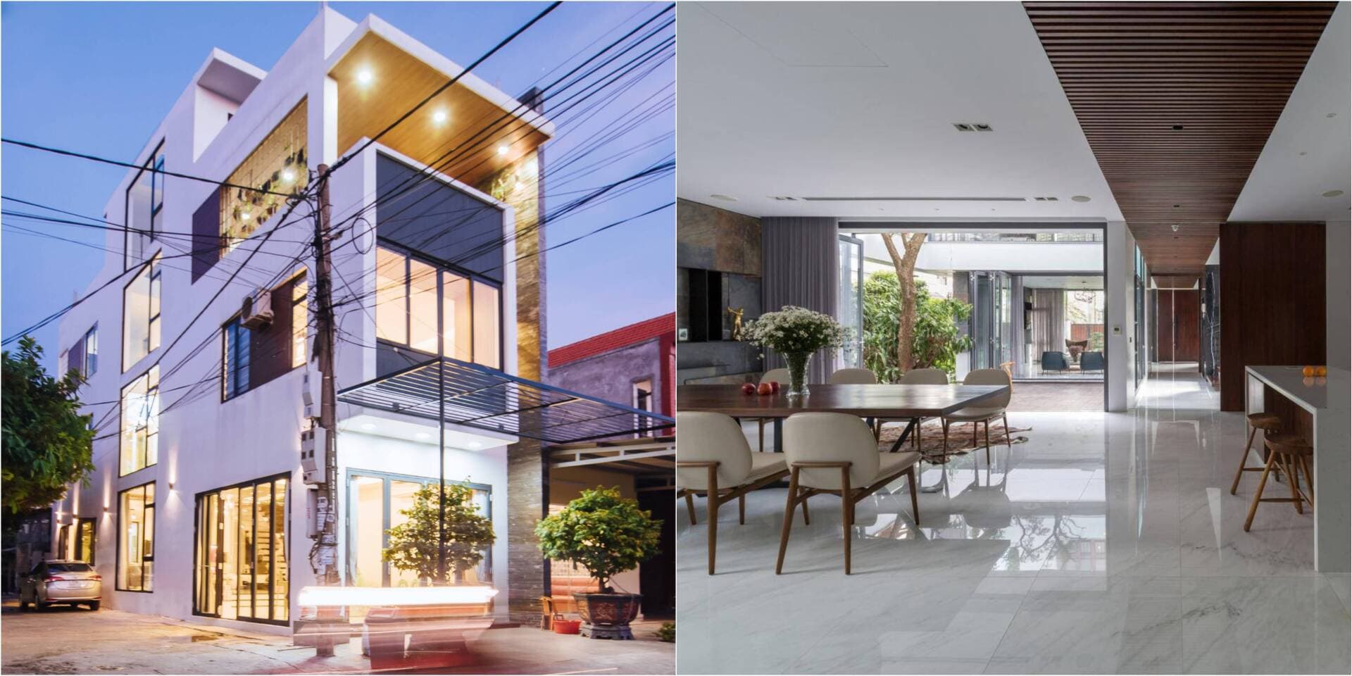 10 nhà đẹp sở hữu 2 mặt tiền đắt giá nhưng ứng dụng các phương án thiết kế khác nhau 'một trời một vực'
