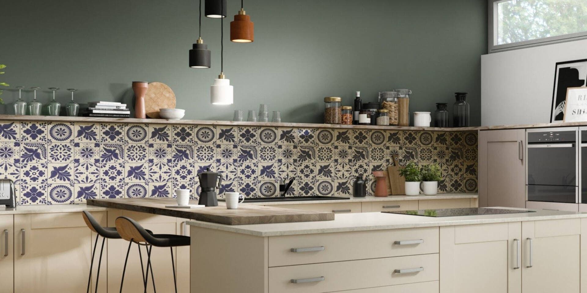 Chọn vật liệu ốp backsplash cho bếp: Đẹp hay sạch quan trọng hơn?