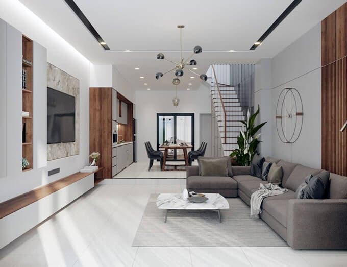 nhà 2,5 tầng diện tích đất 5x20