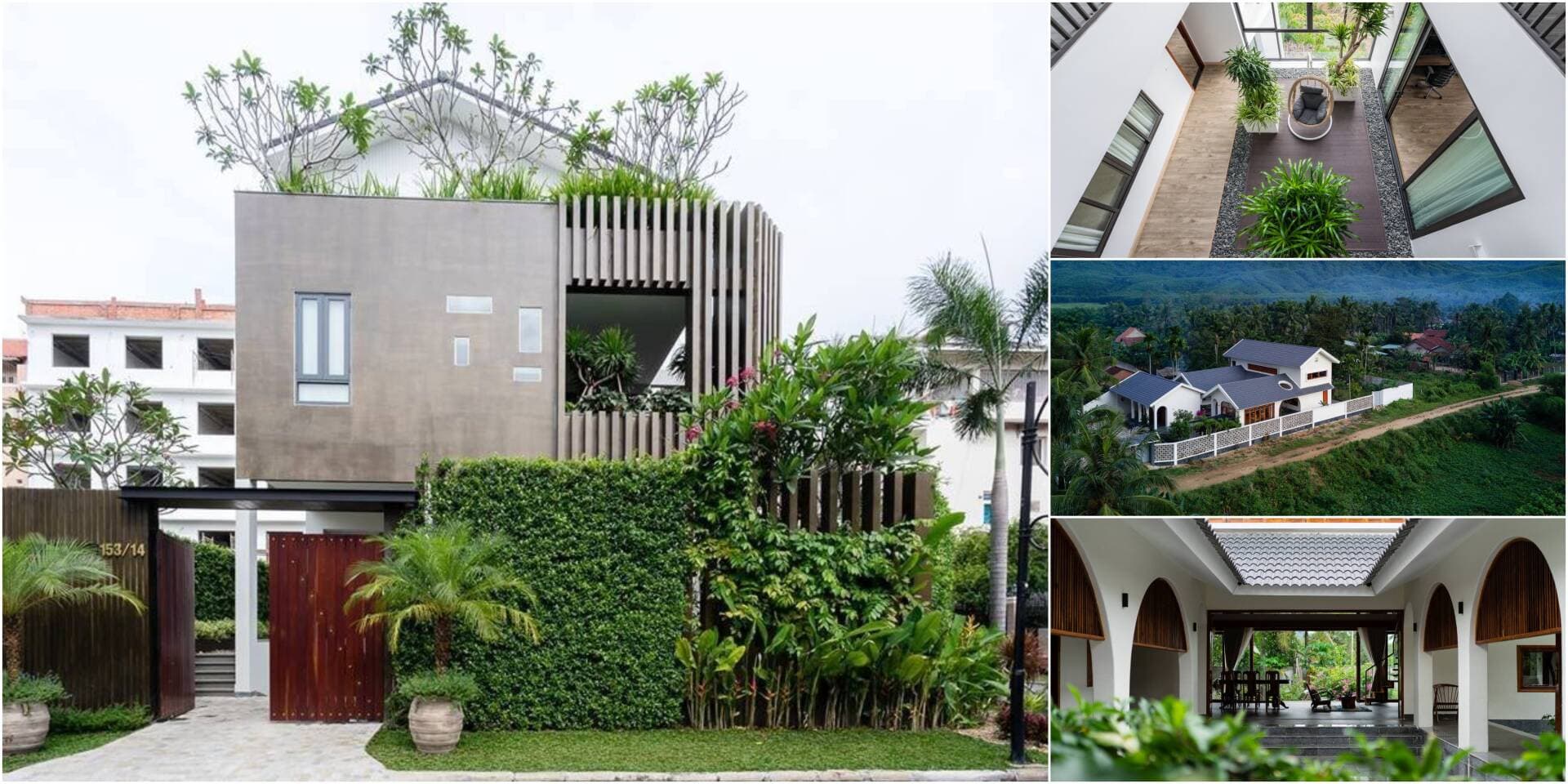 Tổng hợp các mẫu nhà đẹp Việt Nam kèm ảnh thực tế, xanh tươi mát mẻ bất chấp nắng nóng mùa hè (Phần 3)