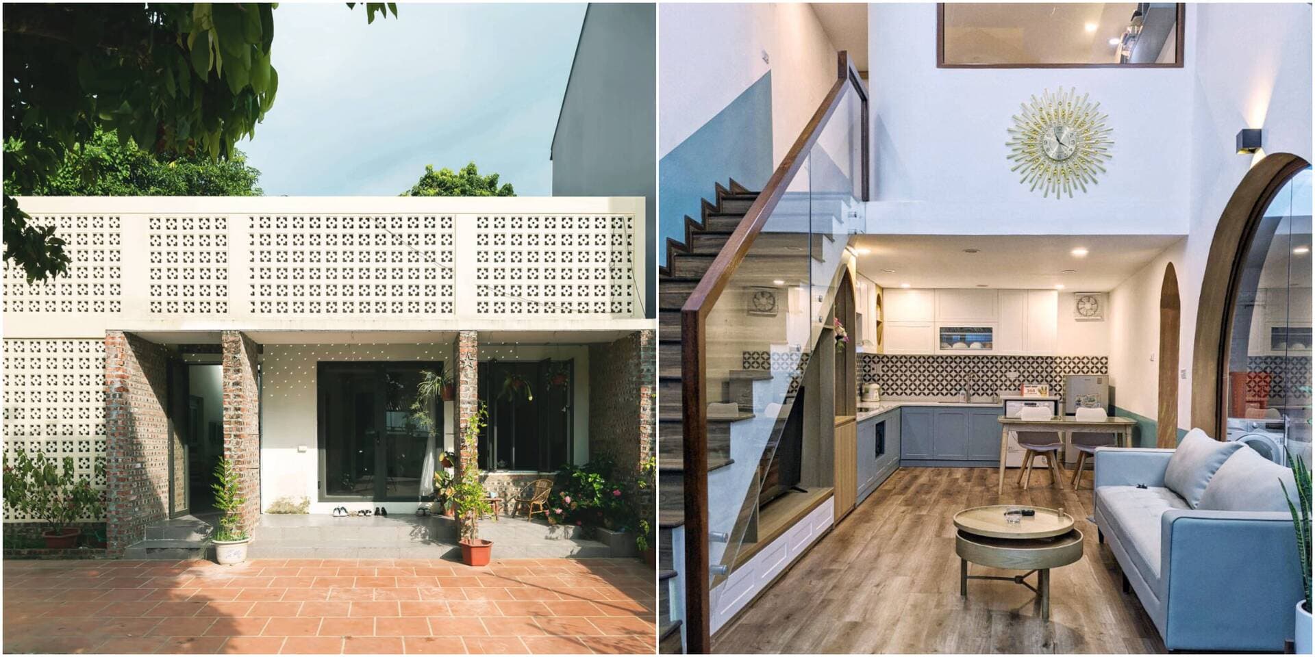 8 nhà Việt đẹp thiết kế đáp ứng nhu cầu cơ bản của gia đình 4 người, chi phí hoàn thiện 300 triệu đồng