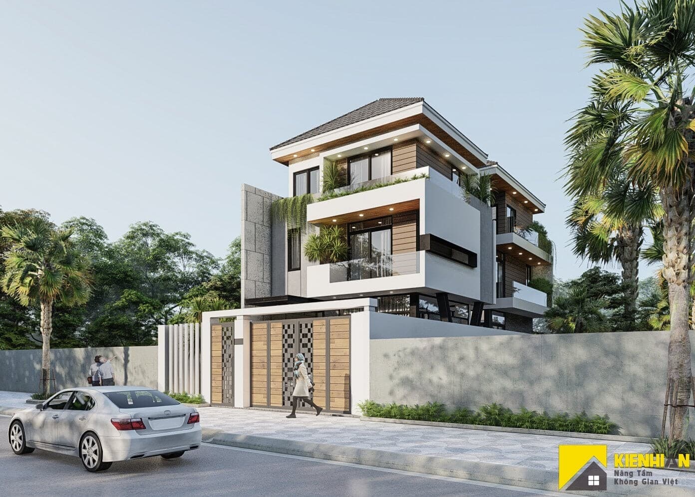 T Houe đẹp hiện đại