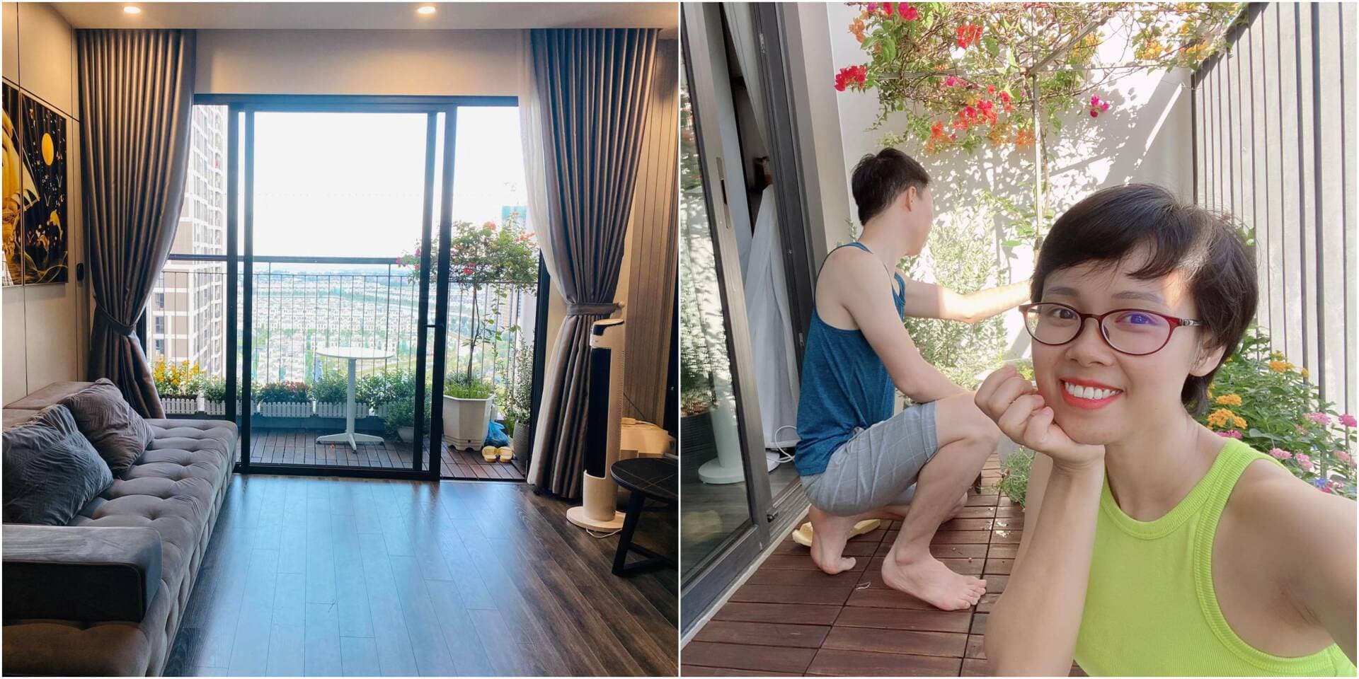 Sau 6 năm ở nhà thuê, gia đình trẻ Hà Nội hạnh phúc khi có căn hộ 100m2 ở ngoại ô