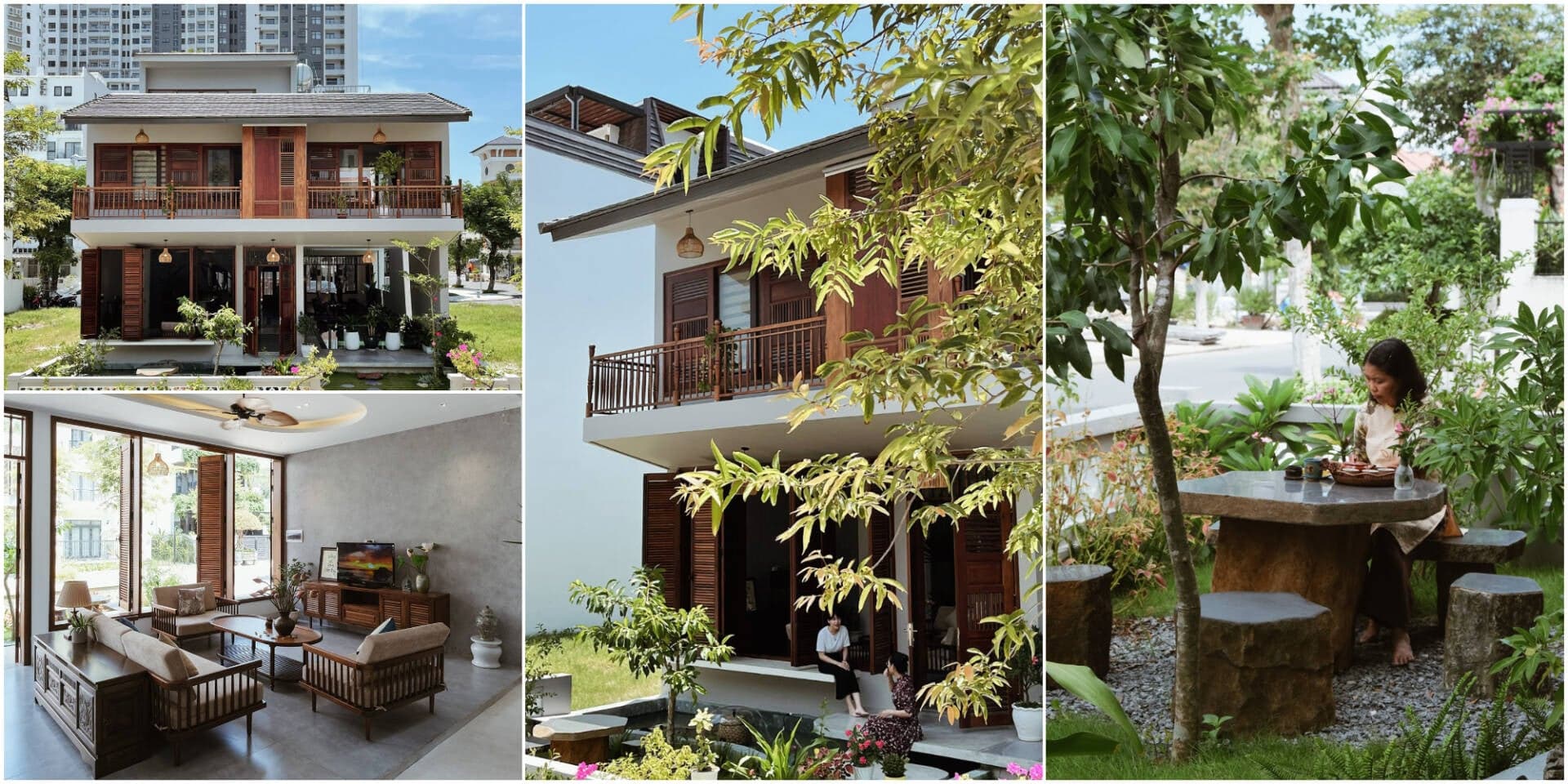 Q Villa - Căn biệt thự tại Đà Nẵng mang âm hưởng kiến trúc Á Đông, đem bình yên đến gia đình nhỏ