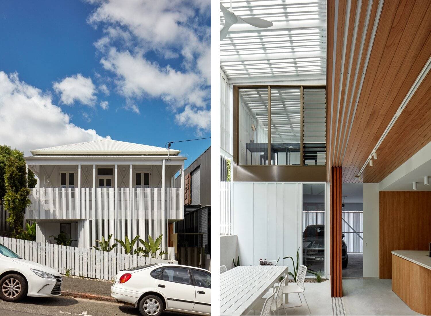Ngôi nhà 2 tầng có thiết kế cận nhiệt đới, tận dụng tối đa kiến trúc "lam gỗ" từ ngoại thất đến nội thất