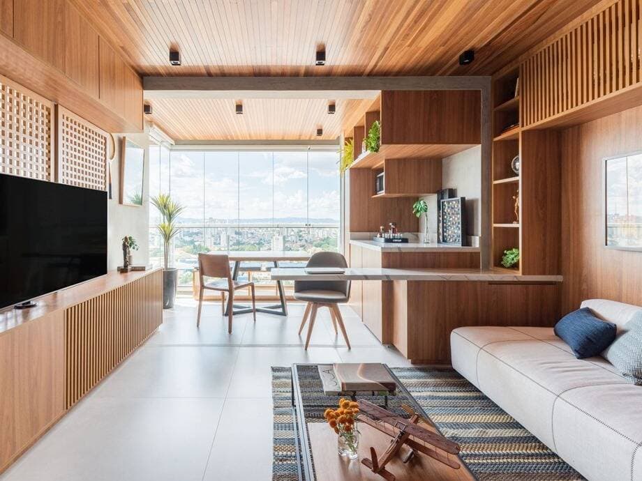 Căn hộ 45m2 của cặp vợ chồng thích đi du lịch, xoá bỏ định kiến “nhà nhỏ là nhược điểm”