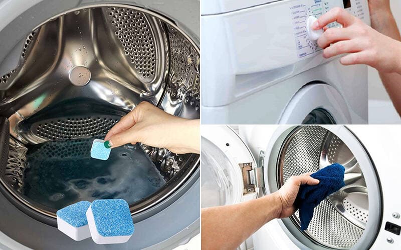 Hướng dẫn cách sử dụng chức năng vệ sinh máy giặt