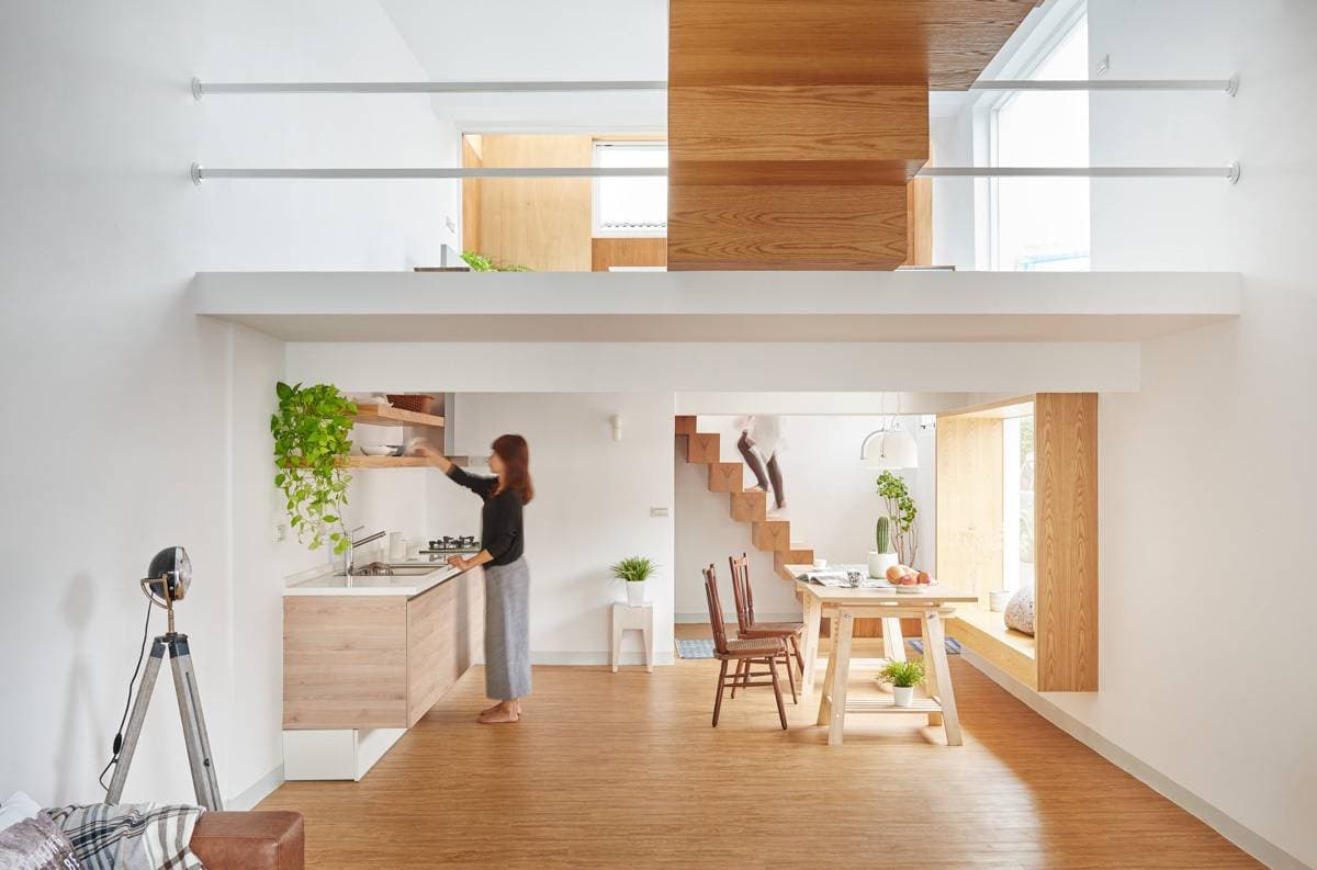Những ngôi nhà chỉ rộng vỏn vẹn 35m2 nhưng vẫn sáng thoáng và dễ chịu