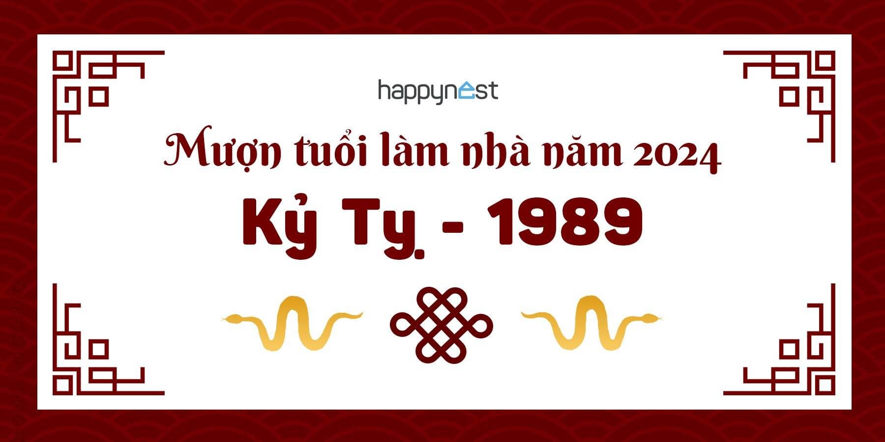 Tuổi 1989 làm nhà năm nào đẹp? Mượn tuổi làm nhà năm 2024