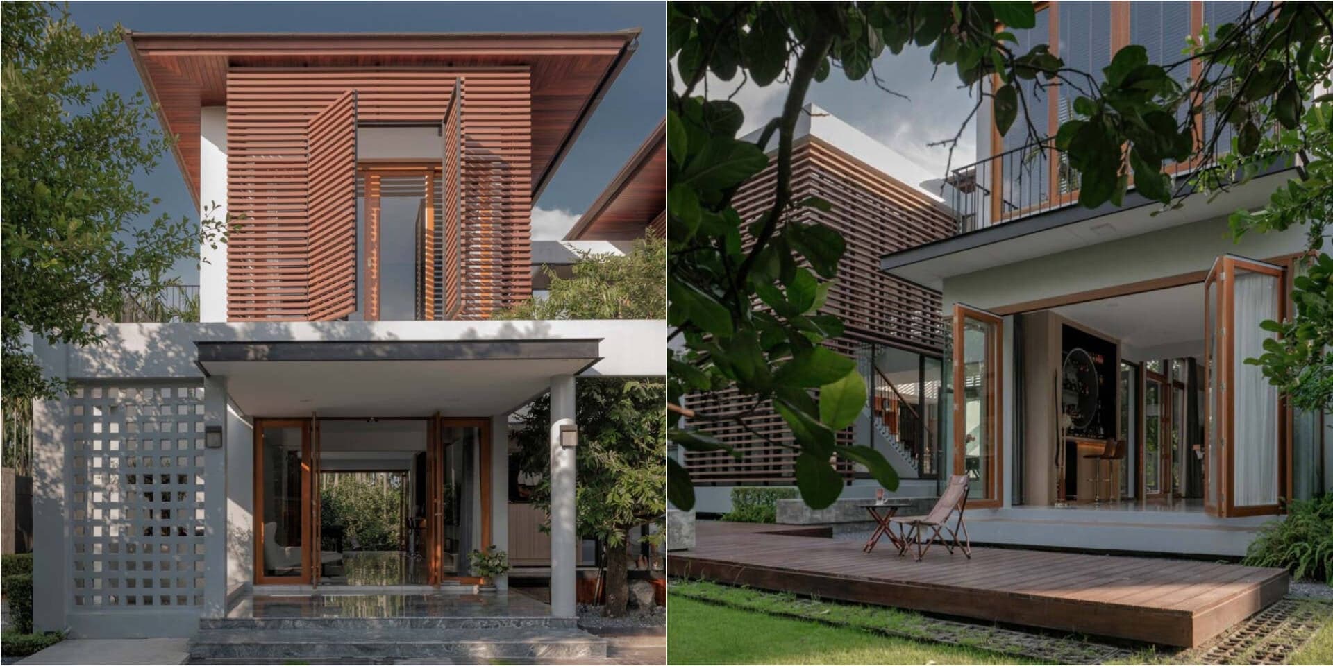 Ngôi nhà vườn giữa rừng trầu thiết kế mở, tầm nhìn ôm trọn thiên nhiên