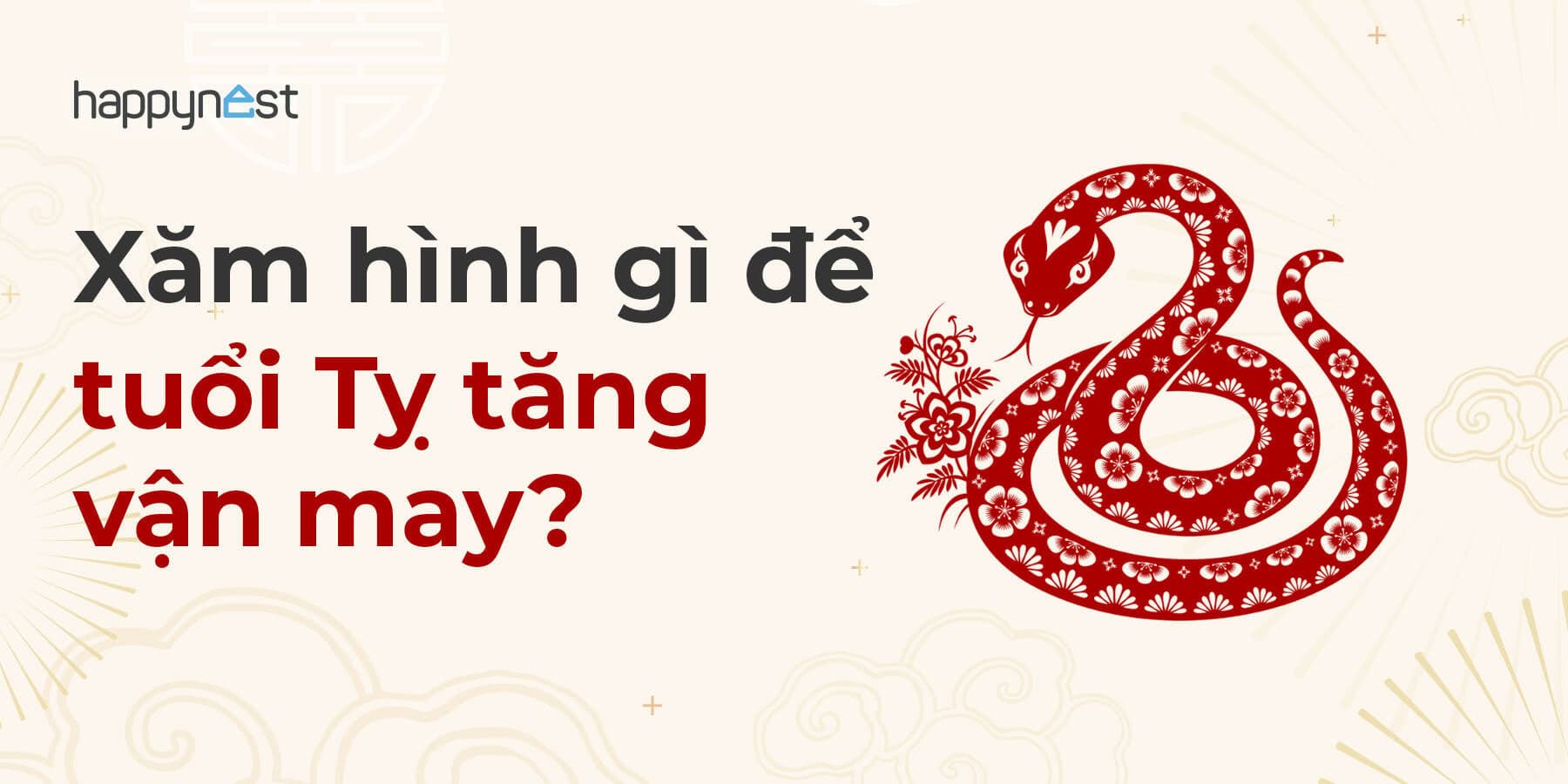Xăm hình gì để tuổi Tỵ tăng vận may?