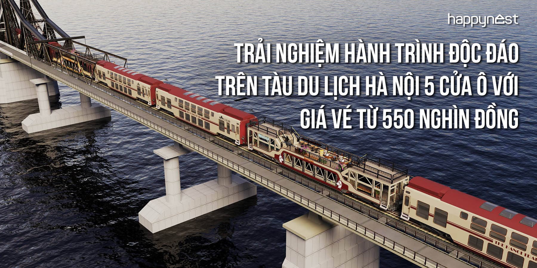 Trải nghiệm hành trình độc đáo trên tàu du lịch Hà Nội 5 cửa ô với giá vé từ 550 nghìn đồng