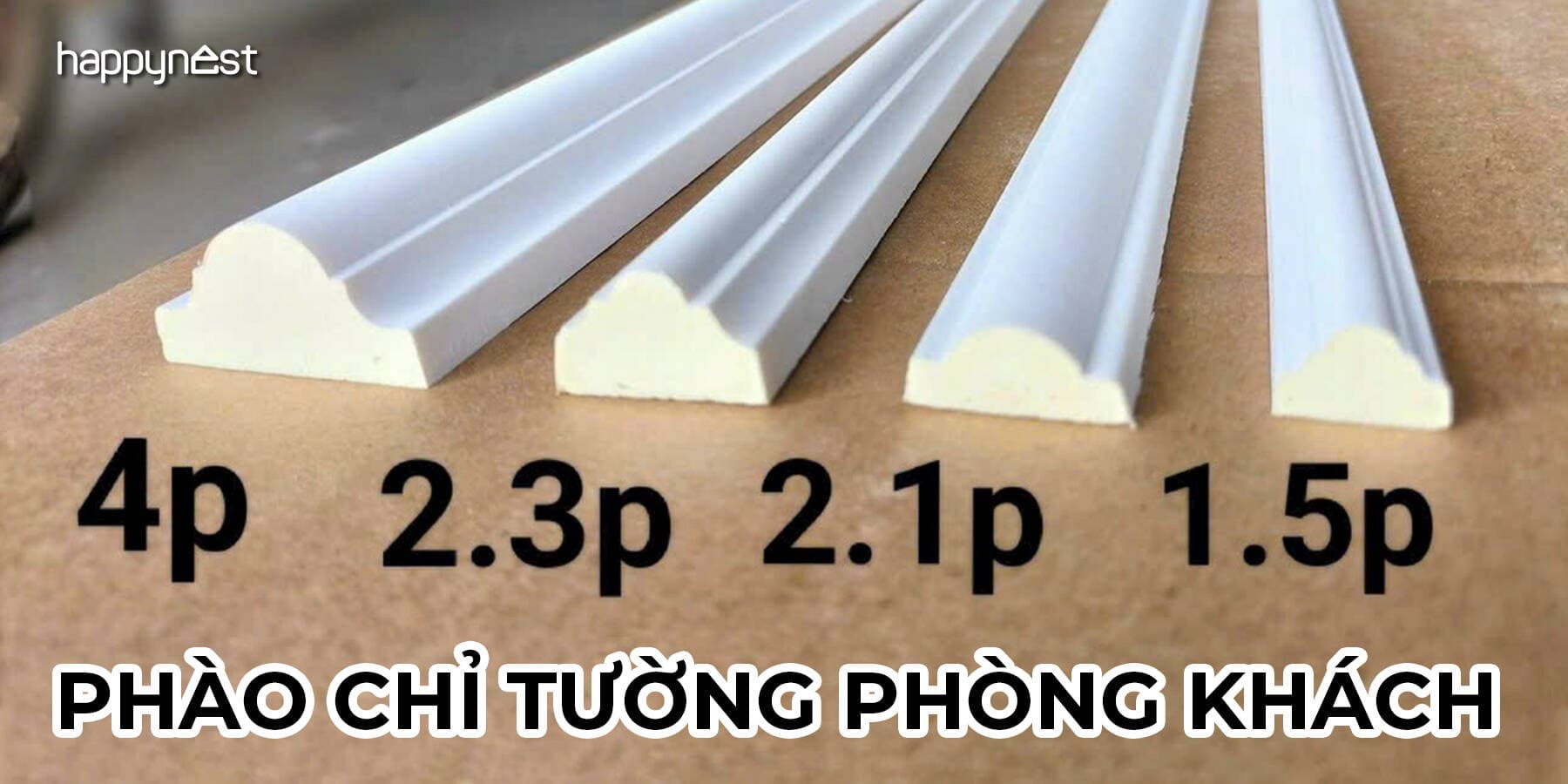 Cách chọn phào chỉ tường phòng khách – Bí quyết giúp không gian sang trọng và hiện đại