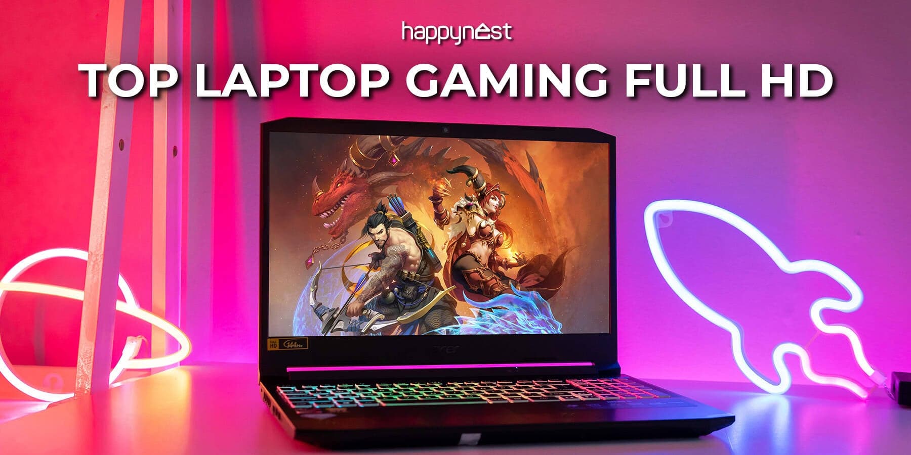 Chọn laptop gaming Full HD 2026: tiêu chí cấu hình và gợi ý mẫu đáng mua