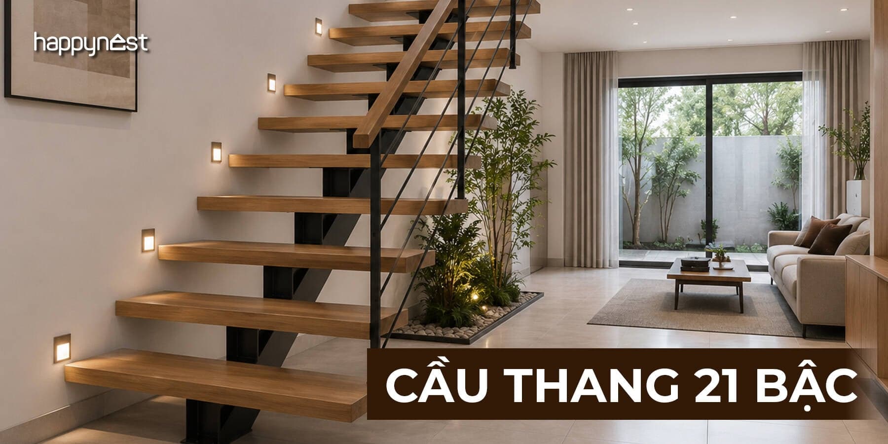Bản vẽ cầu thang 21 bậc và cách chia bậc chuẩn phong thủy