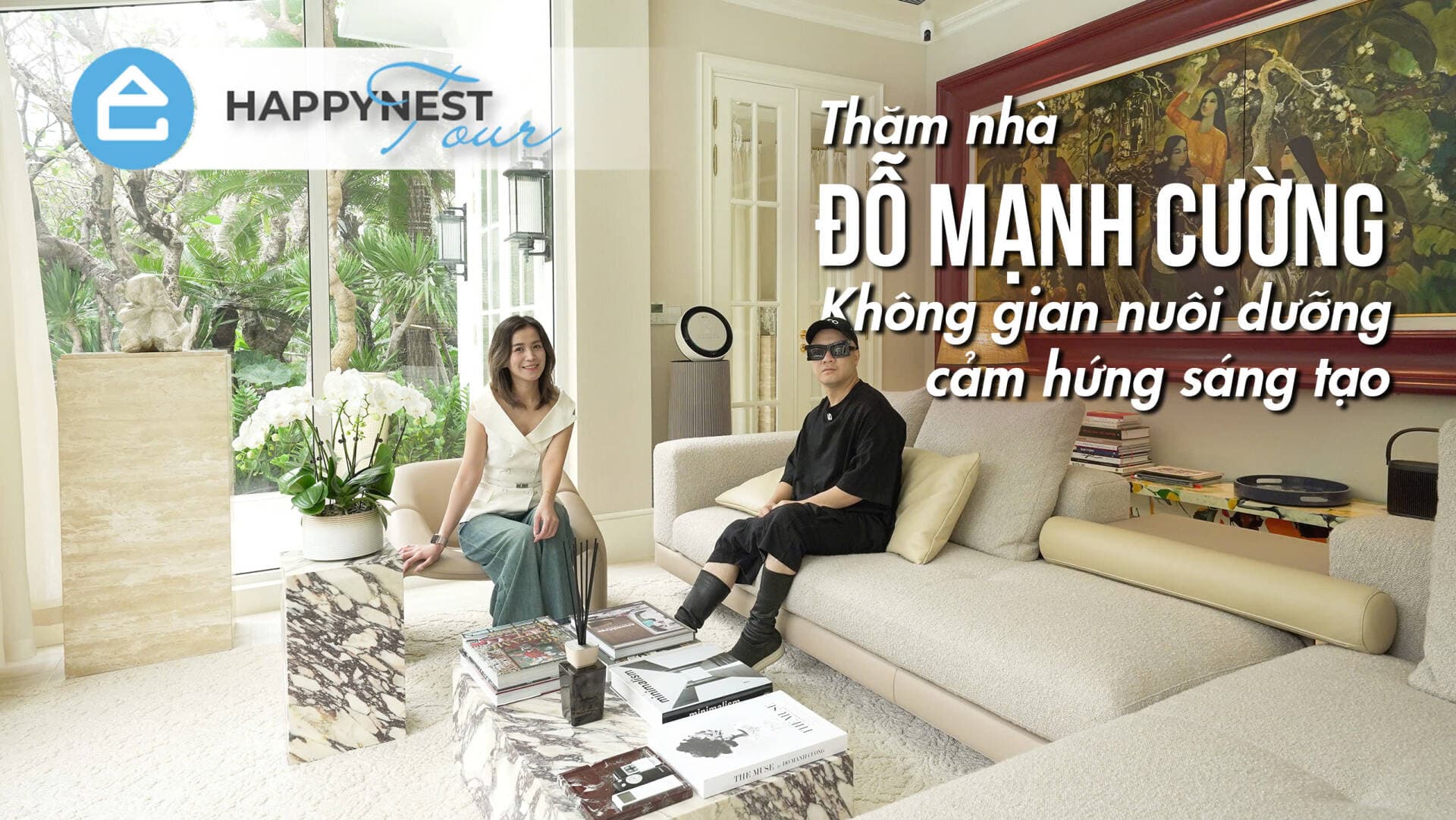 Thăm nhà NTK Đỗ Mạnh Cường với không gian sống nhiều cây xanh giúp tái tạo năng lượng giữa phố thị