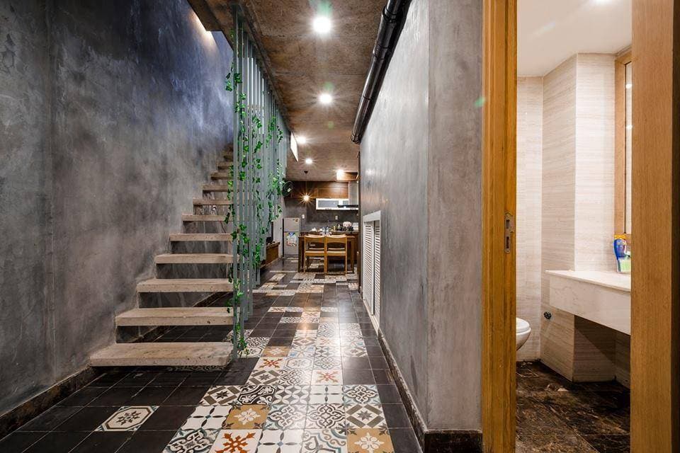 Mie House 1 – căn hộ “tầng hầm” 55 m2 với cách thiết kế đơn giản nhưng tinh tế ở Hồ Chí Minh