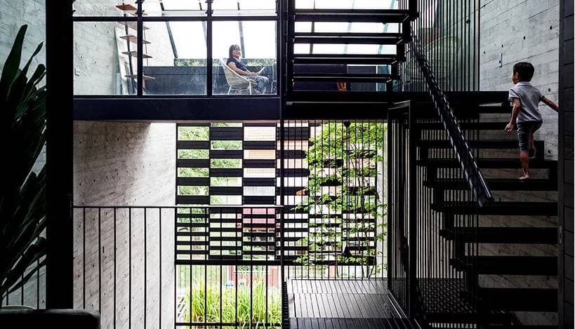 Open House - Ngôi nhà có mặt tiền lọc ánh sáng và không khí ở Singapore đáng để học tập và ứng dụng tại Việt Nam