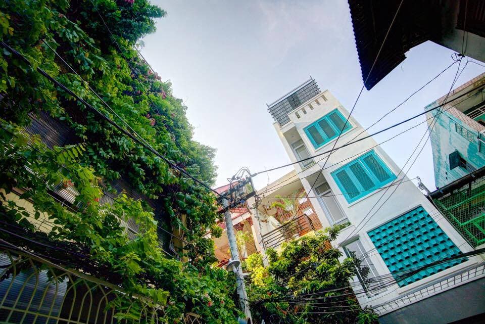 Đậm đà hơi thở nhiệt đới trong căn nhà 4 tầng Tropical House tại quận Phú Nhuận