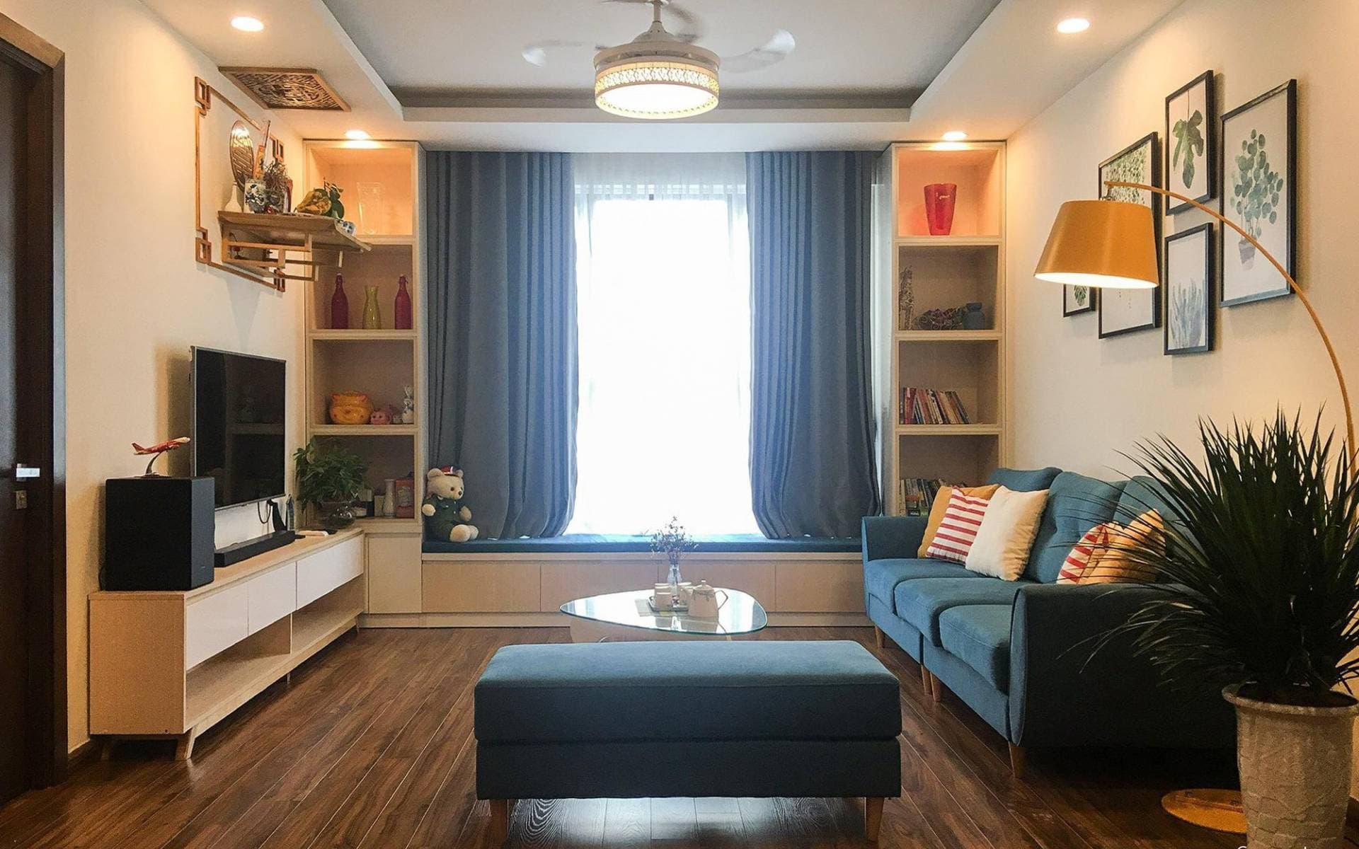 Căn hộ 100m2 ở Hà Nội lý tưởng cho gia đình trẻ chỉ với 120 triệu đồng hoàn thiện nội thất
