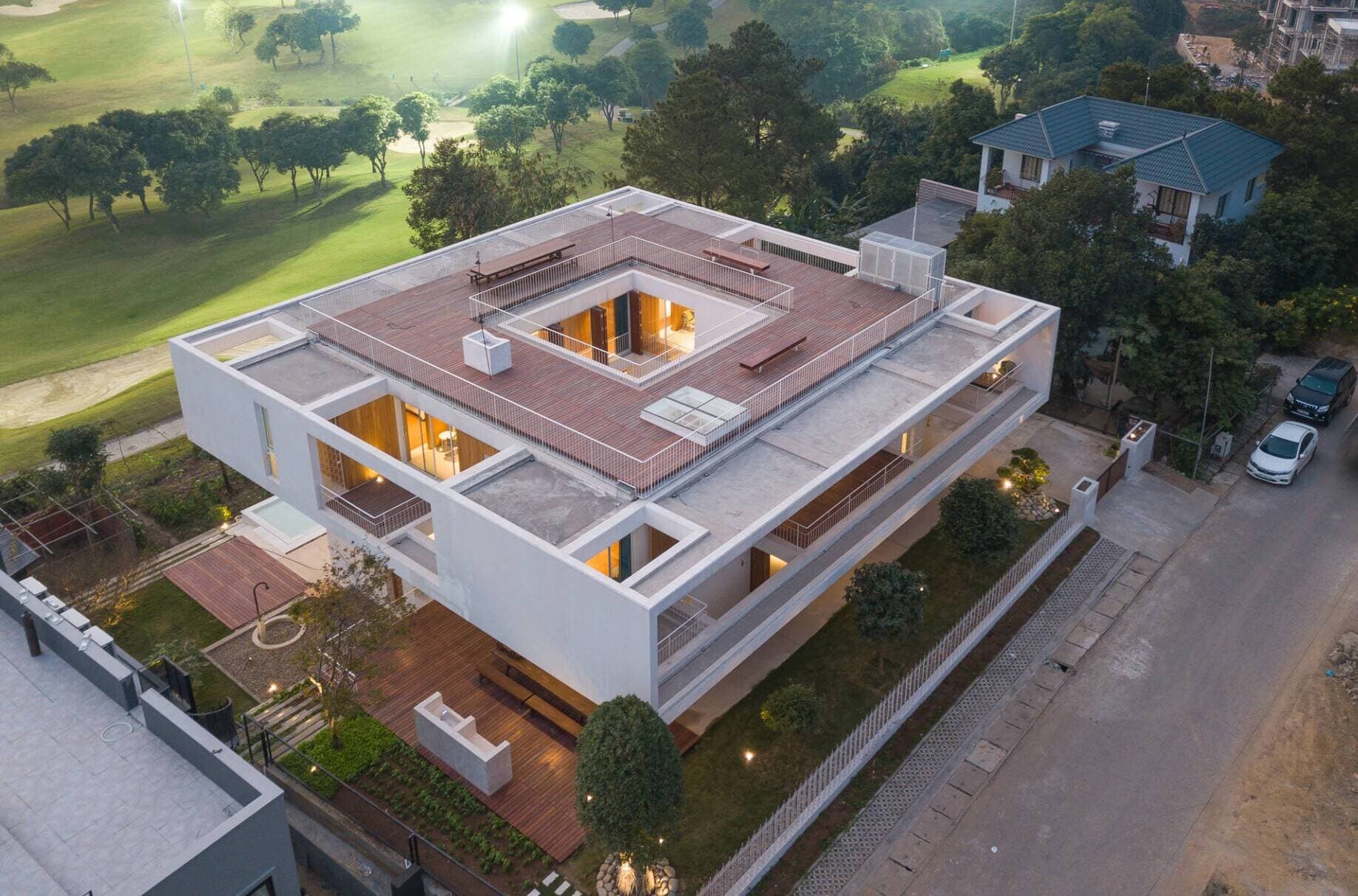 Tam Đảo Villa ôm trọn thiên nhiên với mặt tiền đón bình minh, mặt sau đón hoàng hôn tuyệt đẹp
