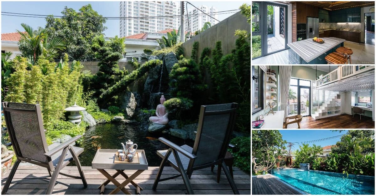 Ngôi nhà sở hữu thiết kế tinh tế, hài hòa ''vừa lòng ông bà, đúng ý con cháu'' của gia đình 3 thế hệ