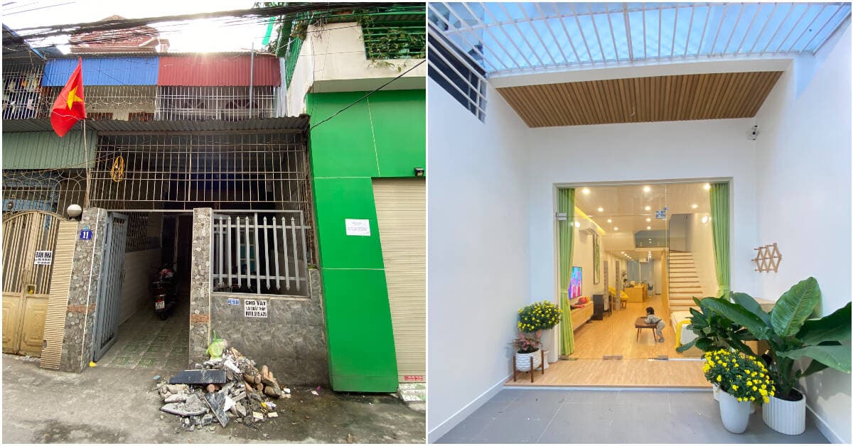 Cải tạo nhà trong hẻm, gia chủ chỉ cần thiết kế để dùng trong khoảng 7 năm rồi lại thay đổi
