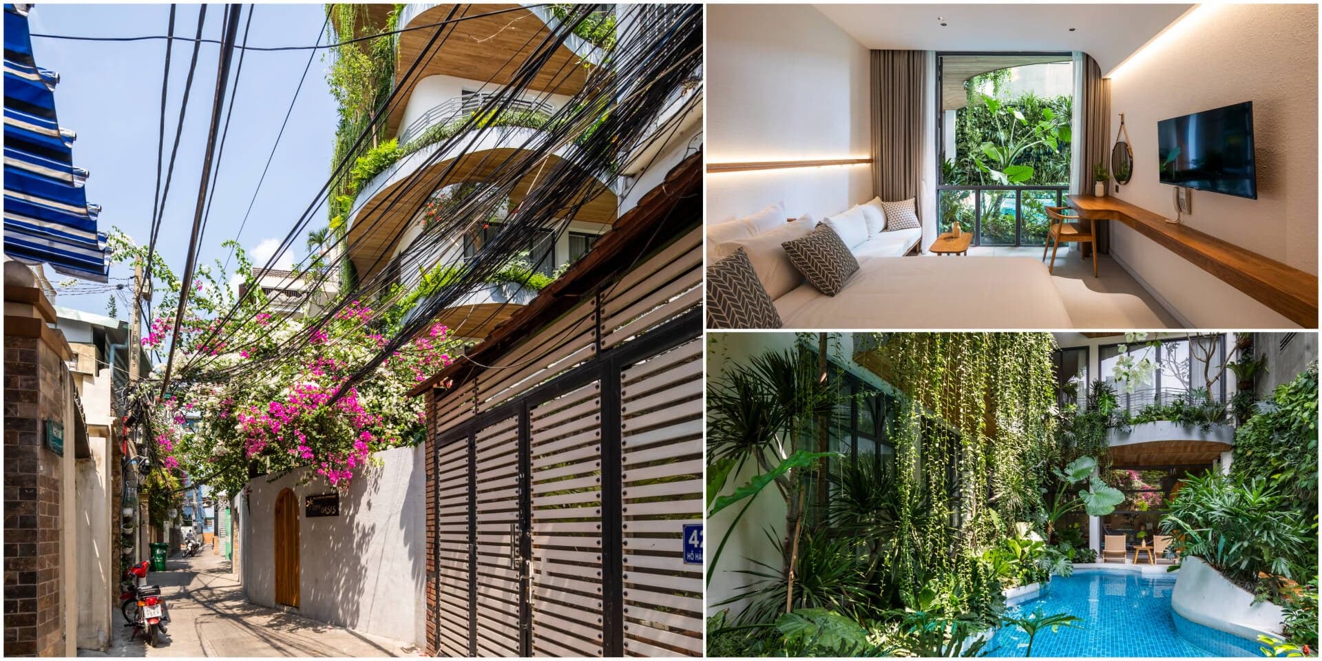 City Oasis Apartments 330m2 nằm sâu trong ngõ nhỏ, như ốc đảo xanh mát giữa lòng Sài Gòn