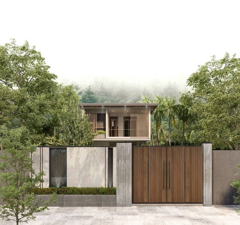 Nhà vườn vừa giản dị, mộc mạc lại hiện đại, tiện nghi