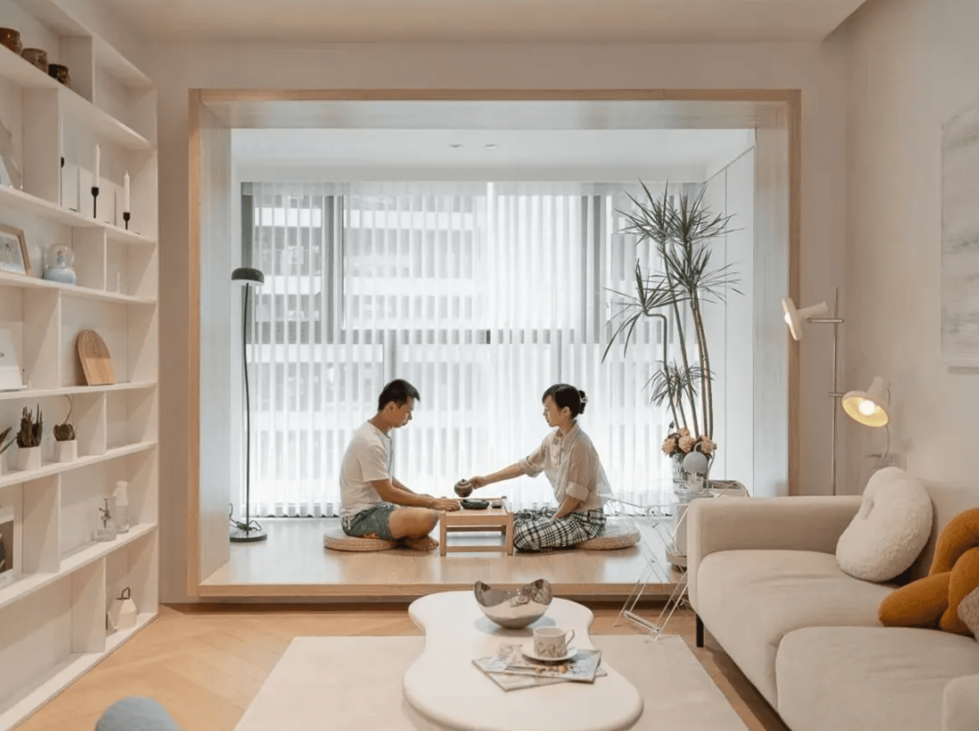 Căn hộ 75m2 mắc phải 4 nhược điểm lớn, nhưng KTS đã có cách điều chỉnh mặt bằng phù hợp