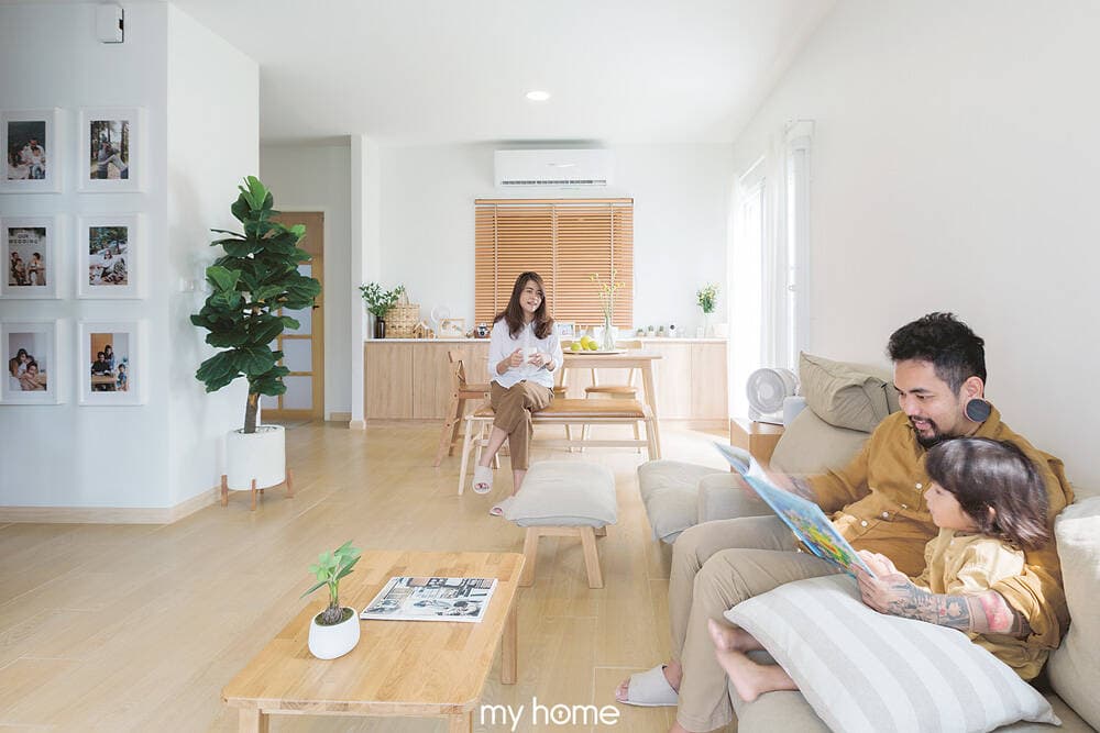 Vợ chồng Thái Lan xây nhà 2 tầng theo phong cách Nhật Bản, rút kinh nghiệm chống nóng đơn giản từ nhà cũ