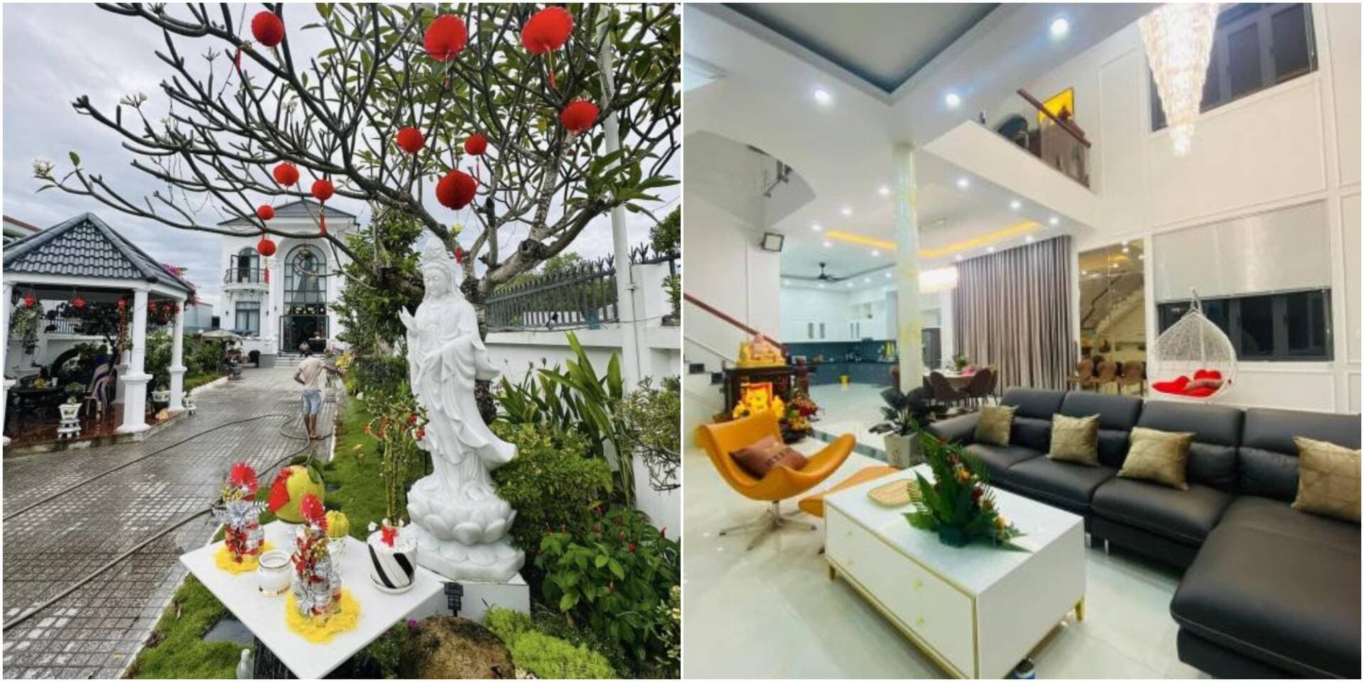 Con gái 33 tuổi xây biệt thự khang trang tặng bố mẹ sau hơn 10 năm xa nhà