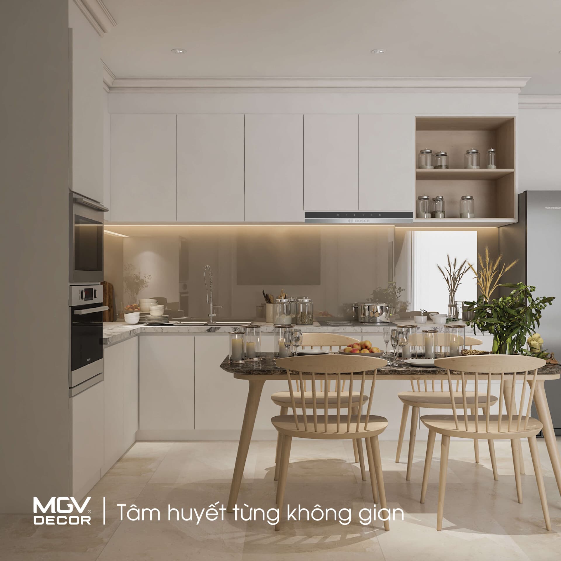Nội thất căn hộ 95m2 bao gồm những gì?