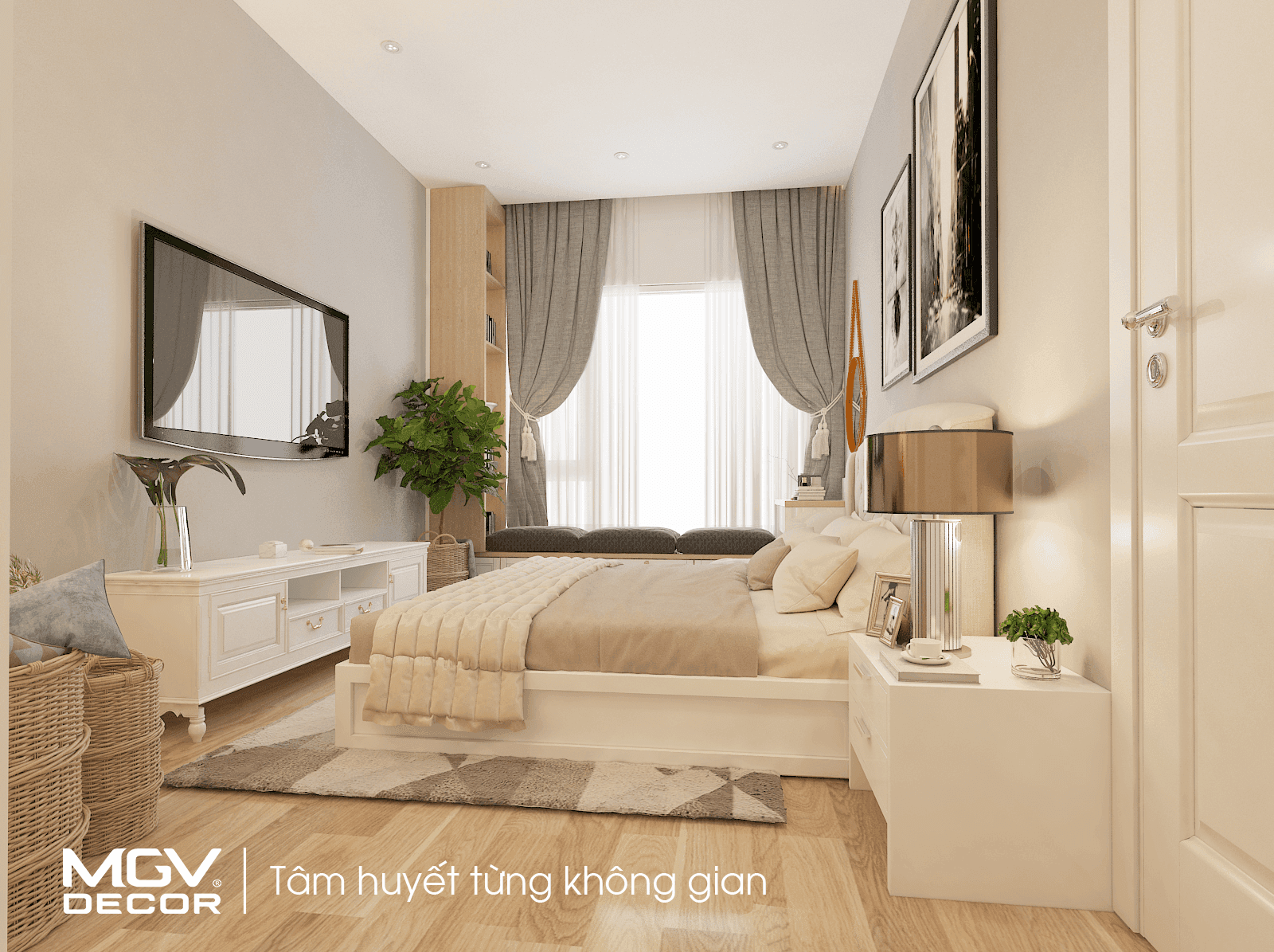 Trải nghiệm không gian sống hoàn hảo tại căn hộ chung cư 3 phòng ngủ Lake View Thủ Thiêm II