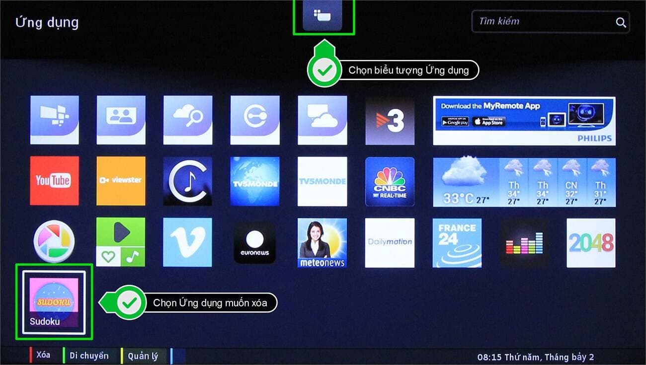 Cách tăng tốc độ xử lý smart tivi tránh bị giật lag hiệu quả nhất