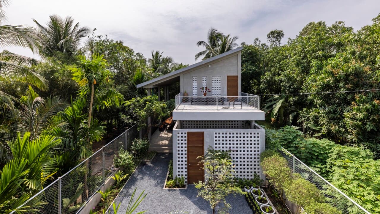 Anchor House - Ngôi nhà gắn kết thiên nhiên của người nghệ sĩ
