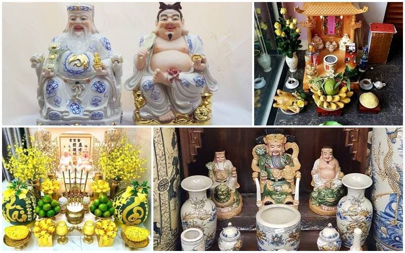 Lưu ý khi bài trí bàn thờ Thần Tài 2025 chuẩn phong thủy để đón tài lộc
