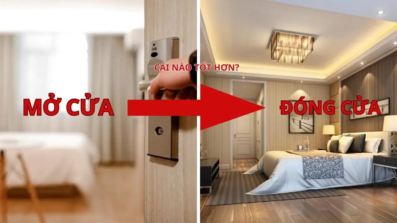 Nên hay không đóng cửa phòng ngủ vào ban đêm? Bí mật không phải ai cũng biết
