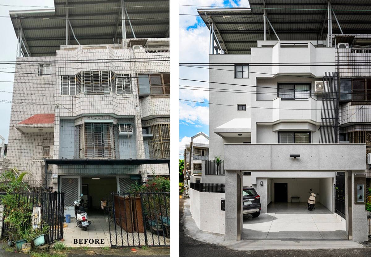 Cải tạo nhà cũ 30 năm tuổi cho gia đình có 6 người, đẹp và khang trang hơn mà không cần can thiệp quá nhiều