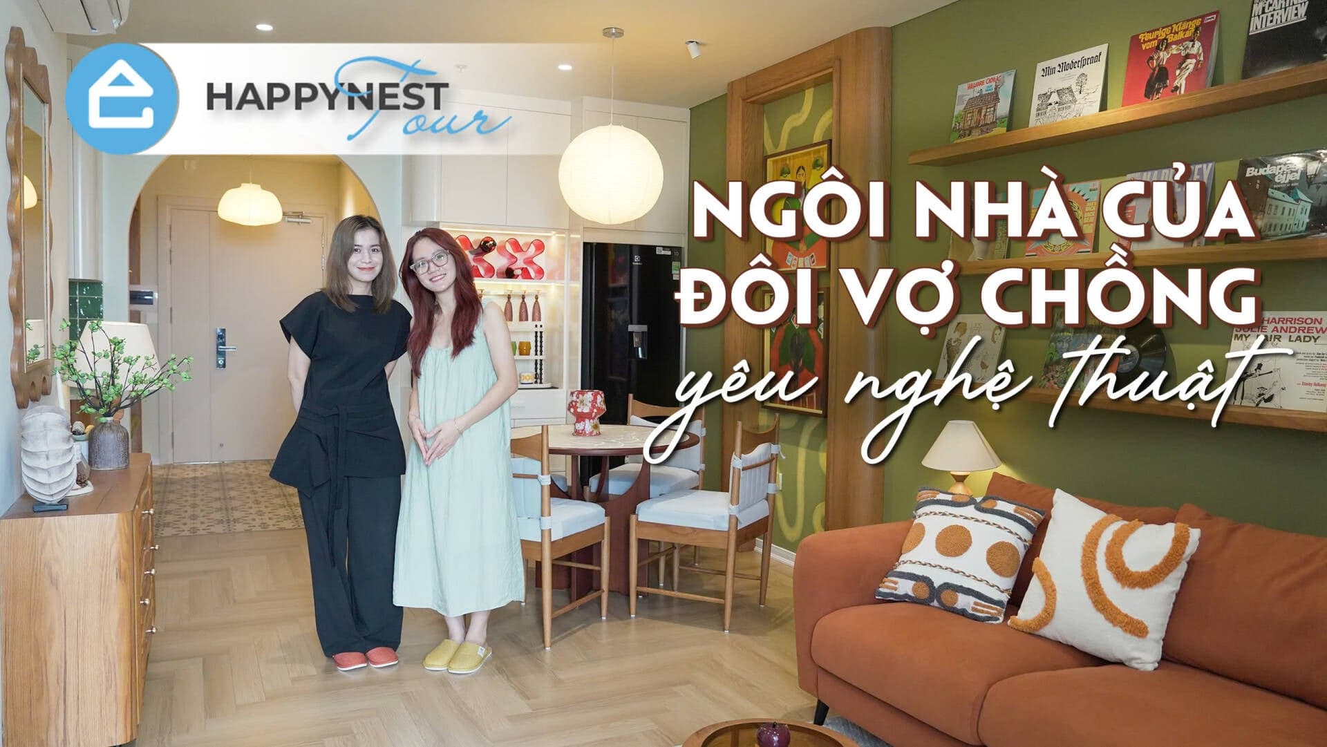 Căn hộ dung hòa phong cách đối lập của đôi vợ chồng yêu nghệ thuật