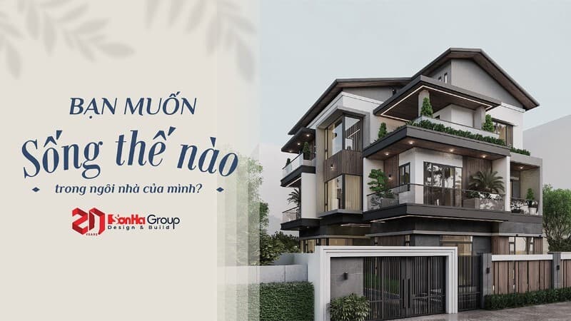 Mẫu thiết kế biệt thự hiện đại tối giản, chạm đúng phong cách sống của bạn