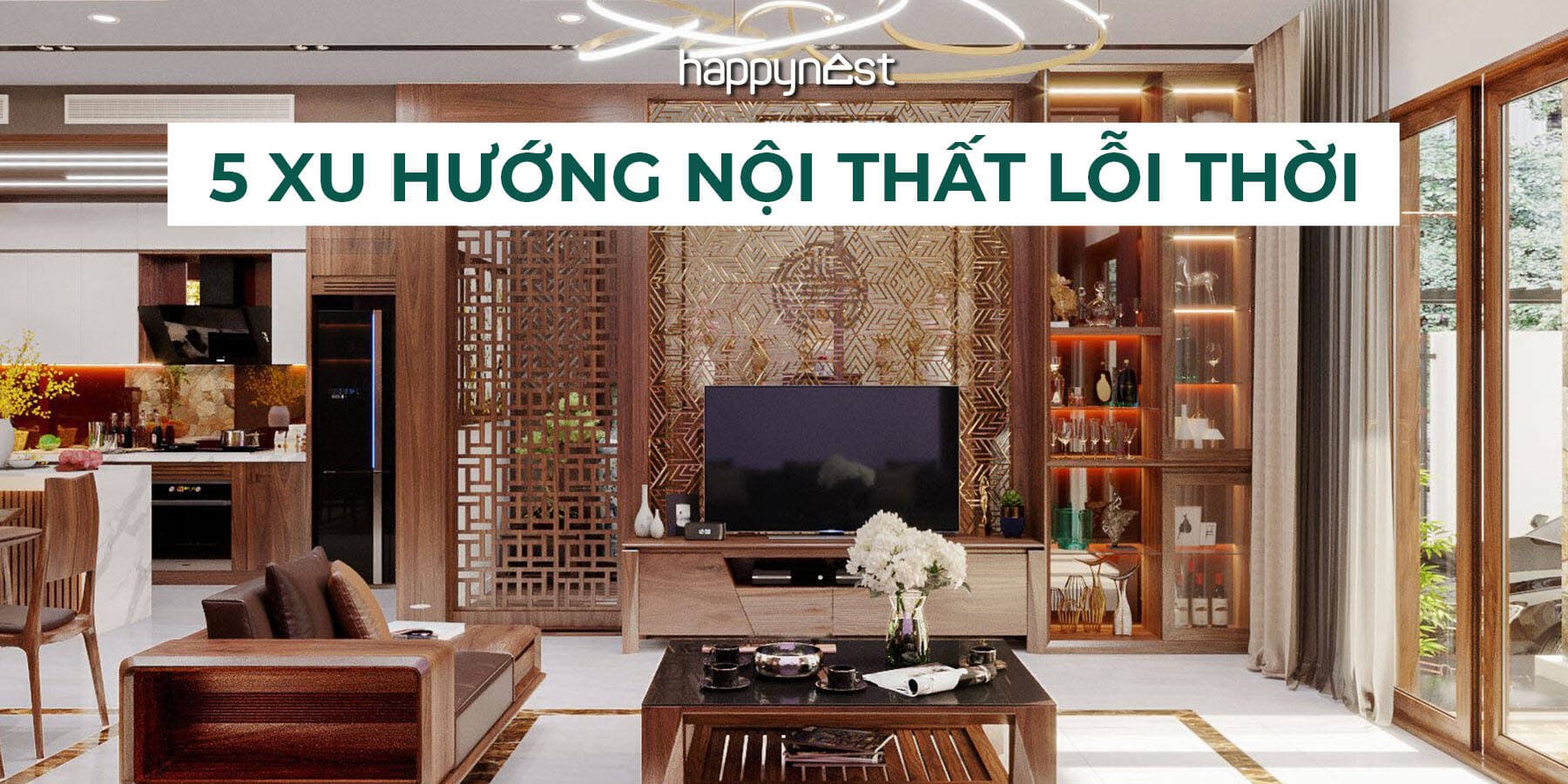 5 xu hướng nội thất lỗi thời khiến nhà bạn trông chật, tối và kém sang