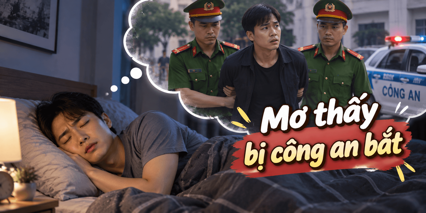 Mơ thấy bị công an bắt là điềm lành hay điềm gở? Đánh con số gì?