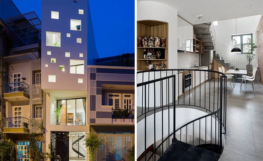 3.5 x 9.9 House: Không gian sống đậm chất riêng khi kết hợp phong cách công nghiệp với Scandinavian