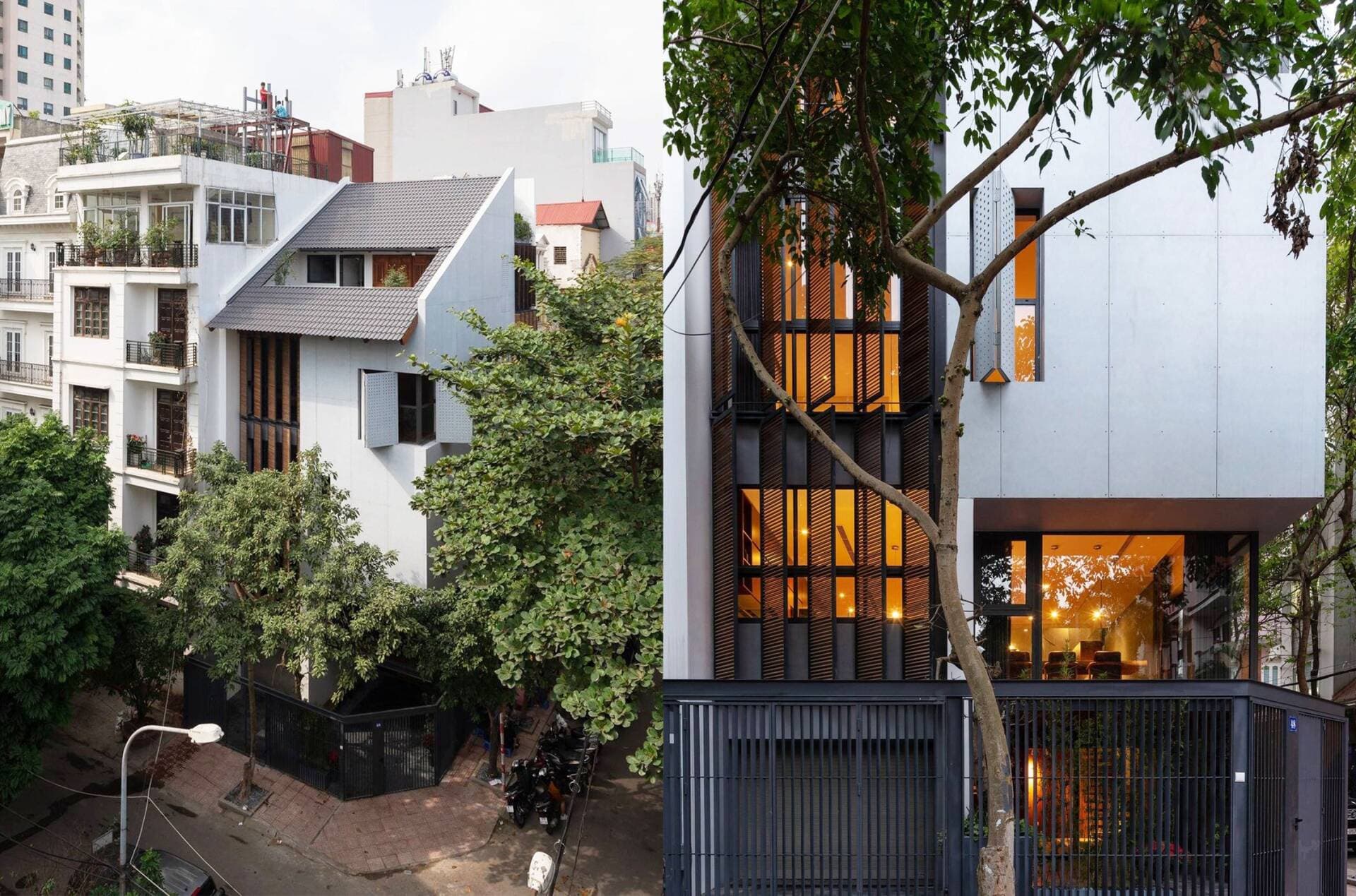 Corner House - Căn nhà góc phố nhỏ xinh là sự giao thoa hoàn hảo giữa lối kiến trúc truyền thống và hiện đại